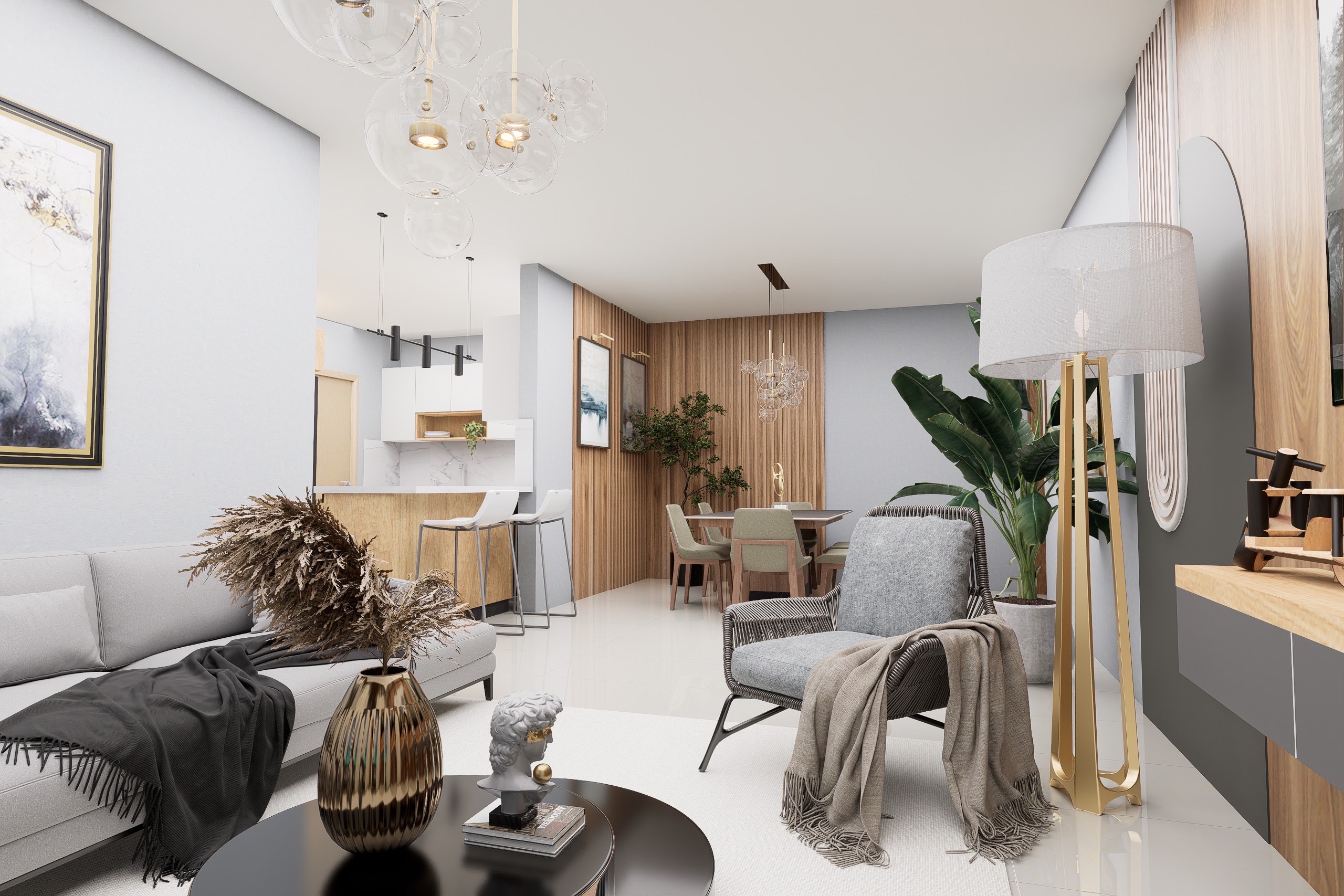 apartamentos - Nuevo proyecto en planos, en una de las zonas de más crecimiento, de Santiago 5