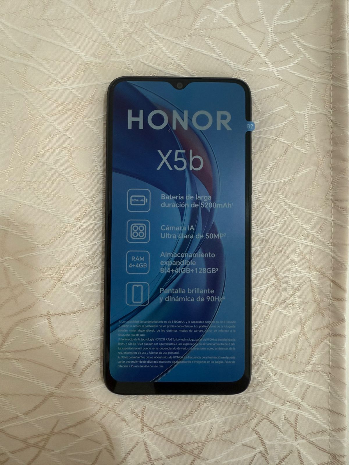 celulares y tabletas - Honor X5b en su caja-nuevo  2