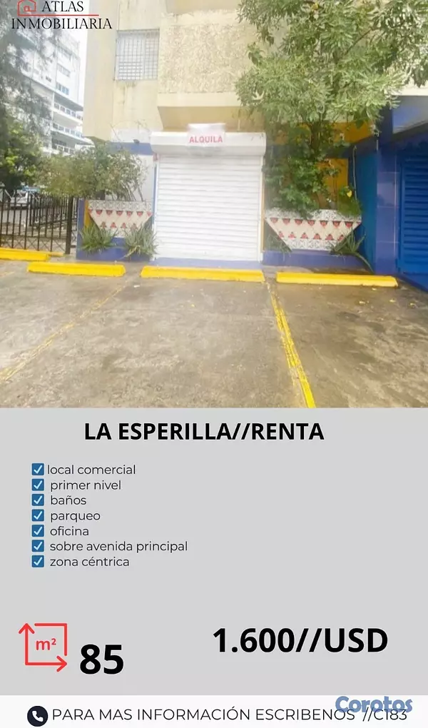 oficinas y locales comerciales - se Alquila local  2