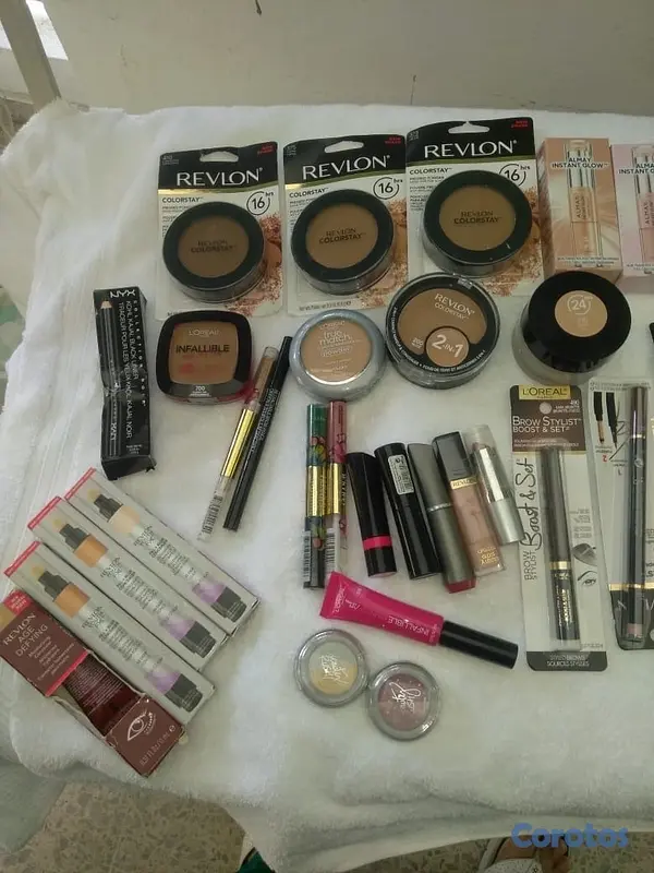 joyas, relojes y accesorios - labiales, esmaltes, bases, polvos compactos  10