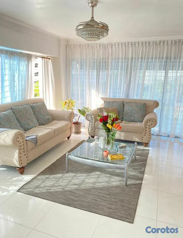apartamentos - Se Alquila Apart de 3 Hab en Piantini 3