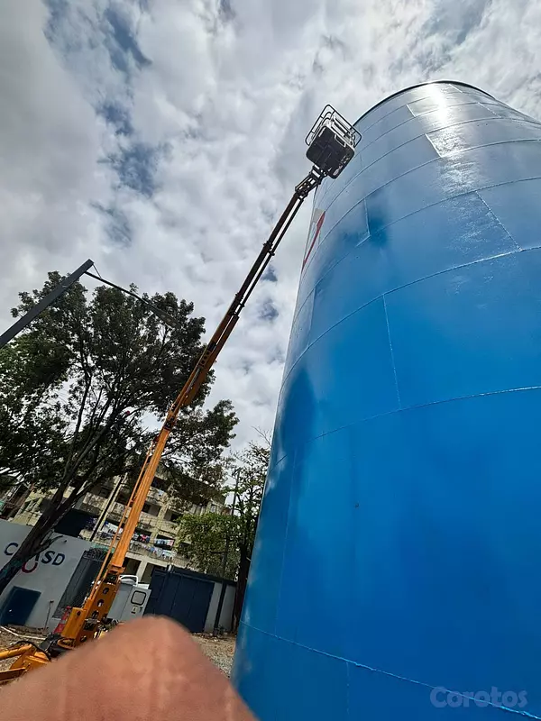 construccion e industrial - MANFLIT 18 MTS DE ALTURA , PLATAFORMA DE CANASTO   2