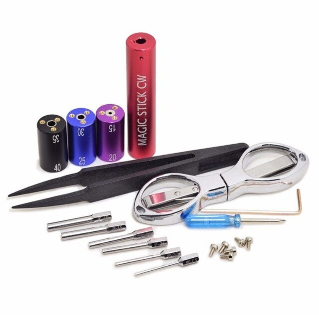 hobby y coleccion - Caja De Herramientas Para Vape Mecanico Coil Bobina 0