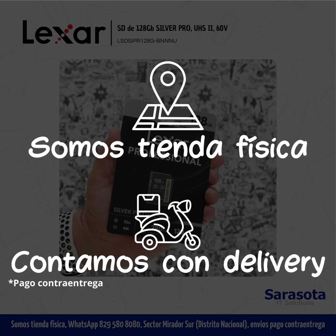 accesorios para electronica - Lexar Silver Pro Memoria SD V60 UHSII de 128Gb 2