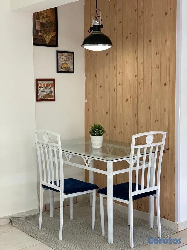 apartamentos - ESTUDIO AMUEBLADO, CON AIRE ACON,WIFI,TELE CABLE,INTERCOM, TERRAZA COMÚN,  4
