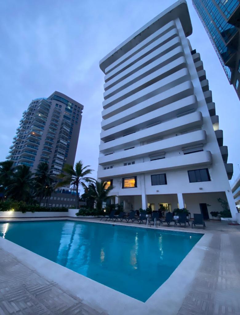 apartamentos - RENTO APARTAMENTO AMUEBLADO FULL FRENTE AL MAR 3