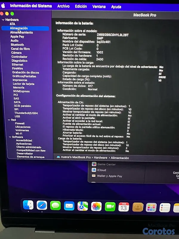 computadoras y laptops - MacBook Pro 2019 y 2020 10
