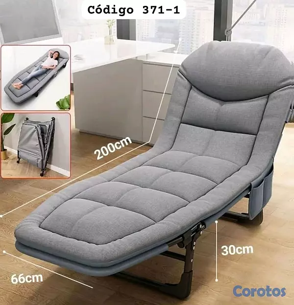 muebles y colchones - silla reclinable  2