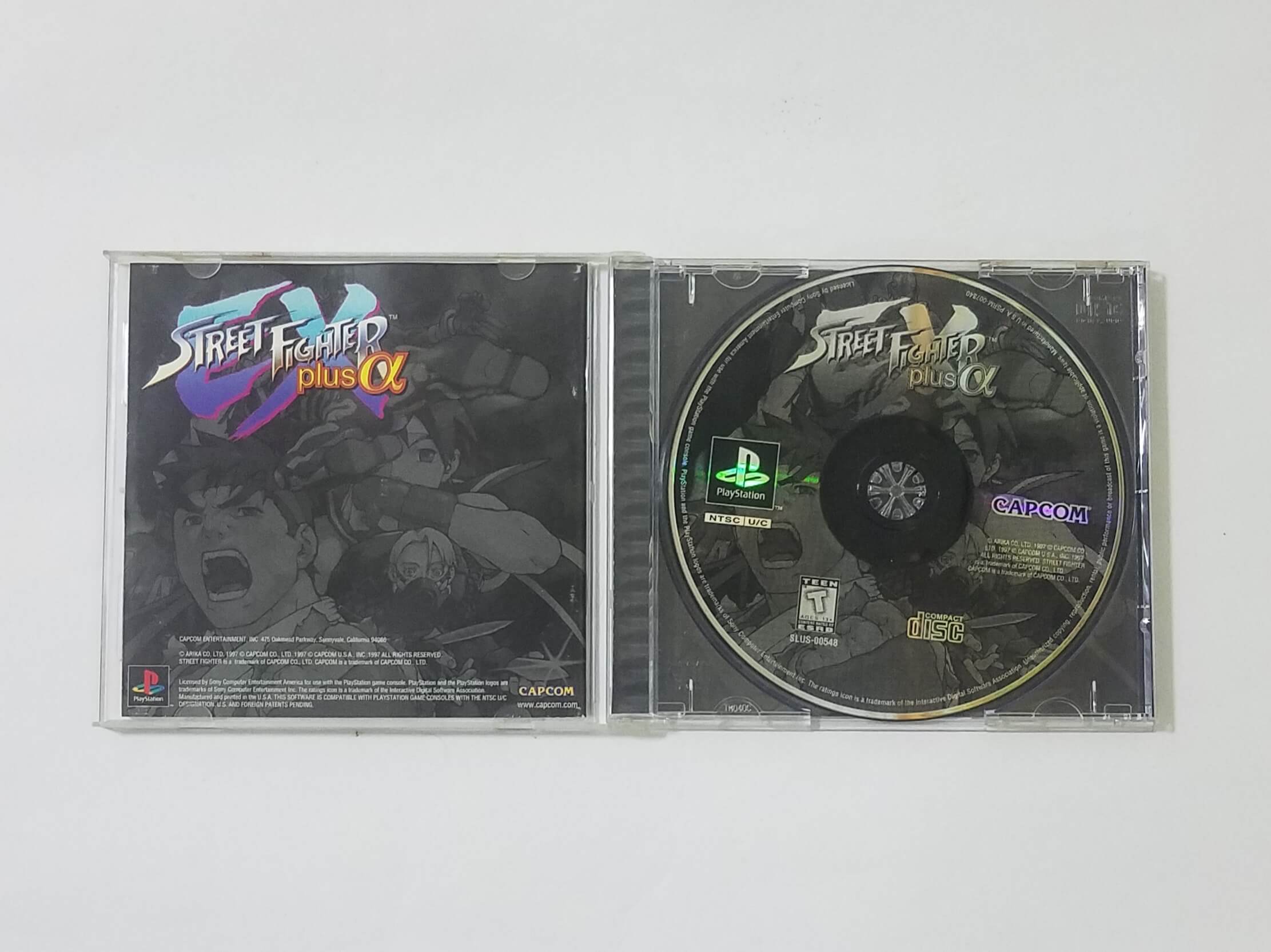 consolas y videojuegos - Street Fighter EX Plus Alpha de PlayStation 1 (PS1 1