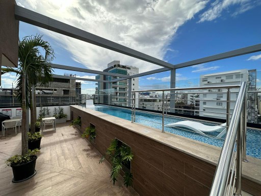 apartamentos - Apartamento  1 hab 3er piso en Naco 8