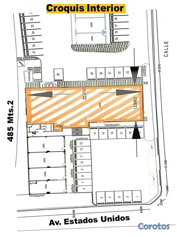 oficinas y locales comerciales - VENDO O ALQUILO Local Comercial de 485 Mts.2 en BA 4