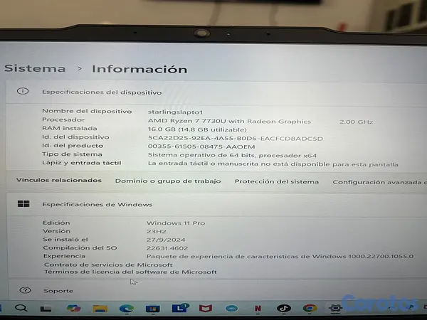computadoras y laptops - Laptop Lenovo ThinkPad E14 GEN 5, 
16GB RAM – 512 GB SSD NEGOCIABLE 4