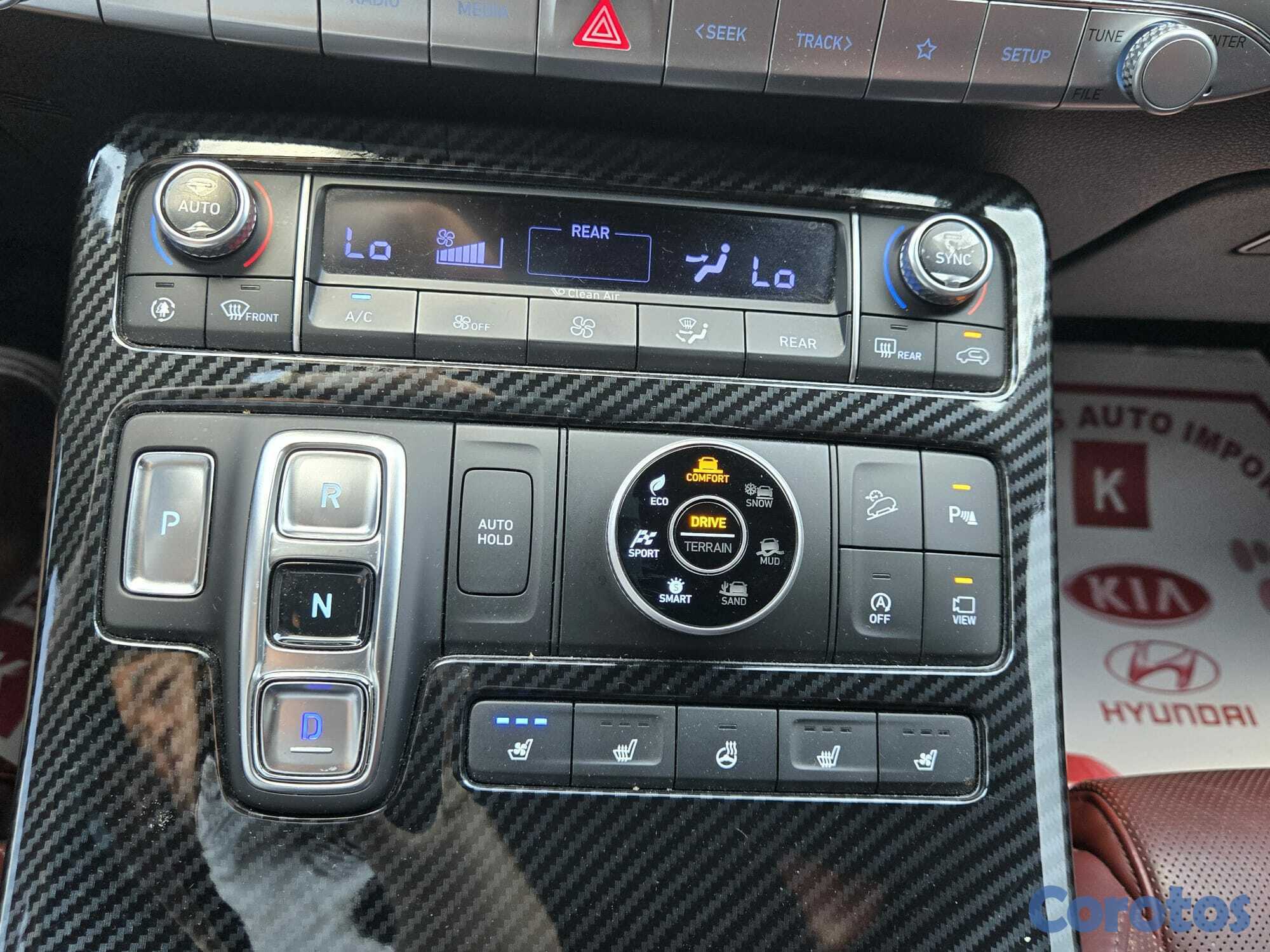 jeepetas y camionetas - HYUNDAI PALISADE 2019 NEGRO GASOLINA 9