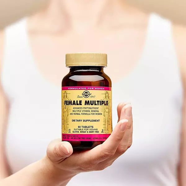 Salud y Equipamiento Médico - Multivitaminas Mujeres Solgar Female Multiple 120 Tab 7