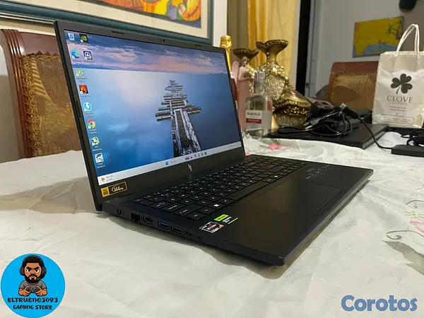 computadoras y laptops - Laptop ACER Nitro ANV15 Ryzen 5 7535H, RTX 4050, 1 6