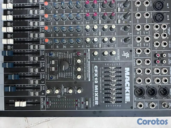 camaras y audio - Consola Mackie CFX12 a la venta 2