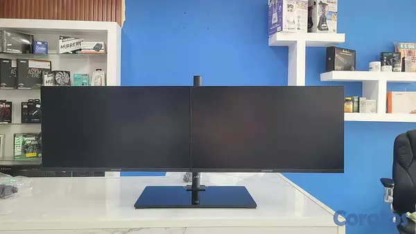 computadoras y laptops - AirFrame Dual Monitor 43" PLG , Brazo doble con mo 3