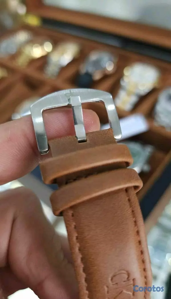 joyas, relojes y accesorios - Reloj Calvin Klein 44mm para hombre – Elegante con correa de cuero 4
