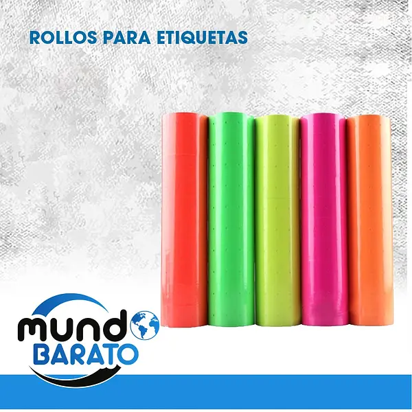 decoración y accesorios - Rollos Para Etiquetadora De Precio, Repuestos, 1000 Etiquetas 2