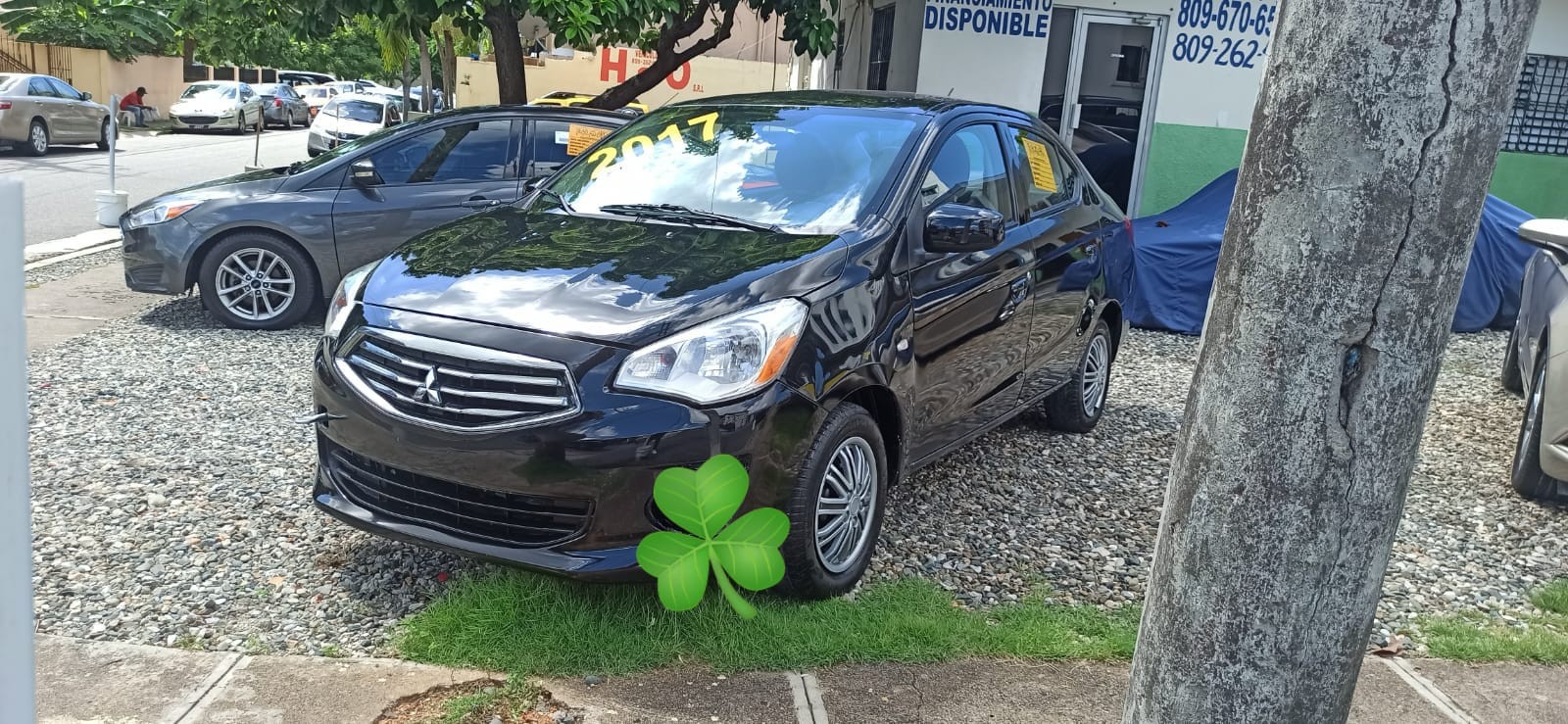 carros - MITSUBISHI MIRAGE 2017 NEGRO 9