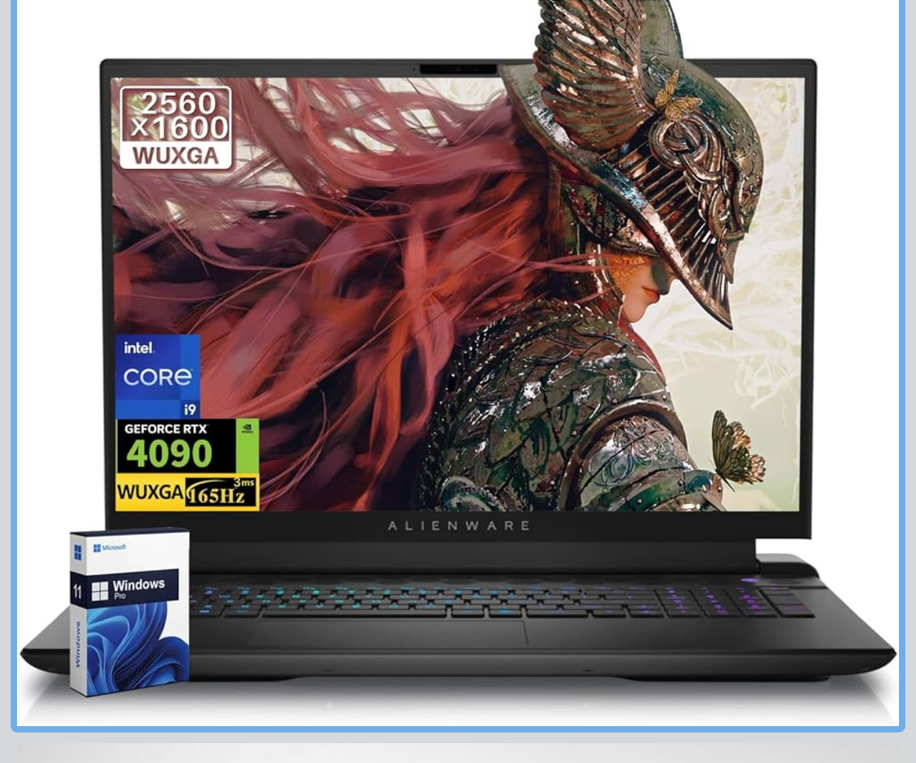 celulares y tabletas - ALIENWARE M18 R2 i9 RTX4090 8TB 64GB DE RAM Nueva Sellada  0