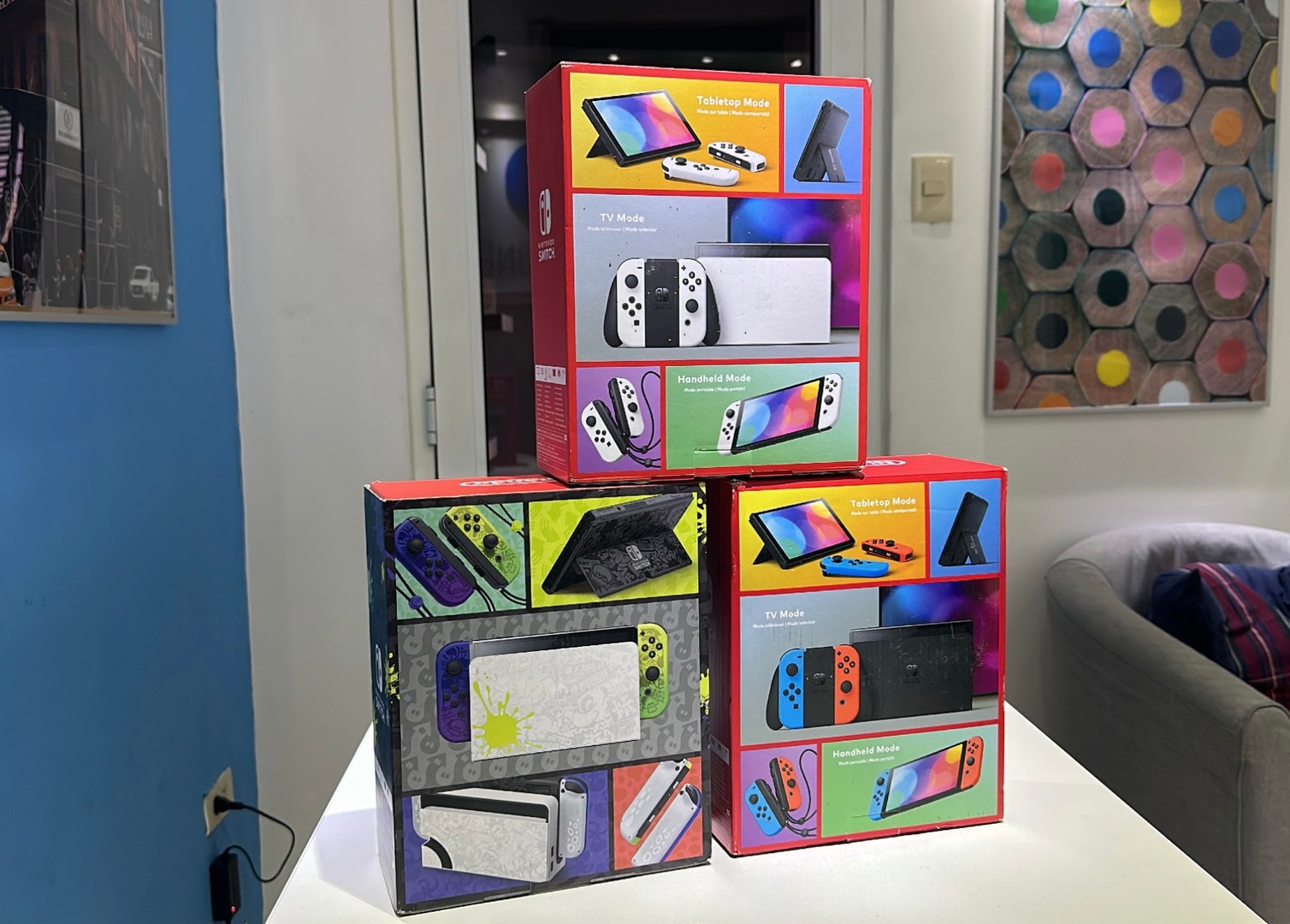 consolas y videojuegos - Vendo Nintendo Switch OLED Nuevos Sellados , Garantía , RD$ 19,400 NEG 1