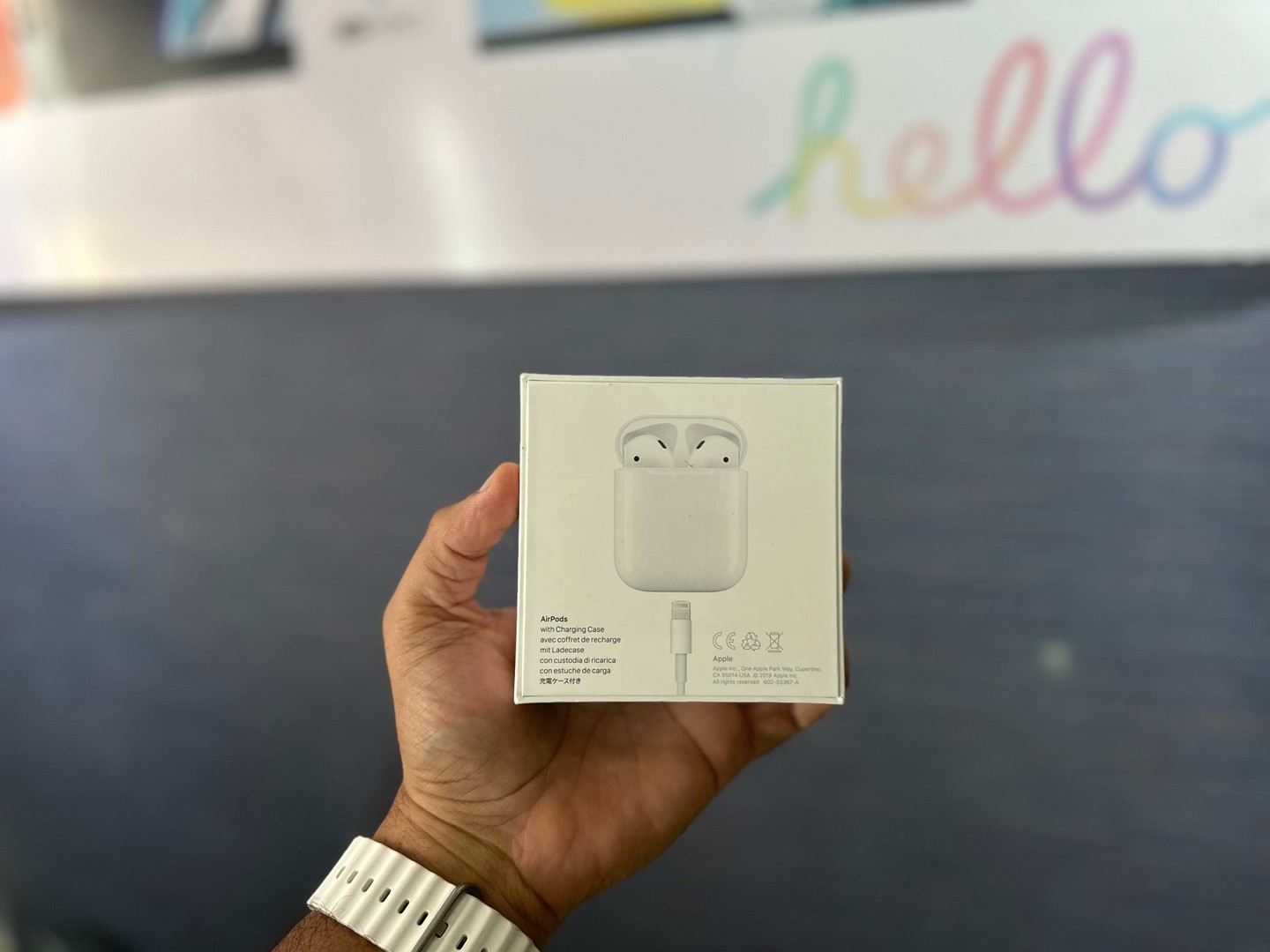 celulares y tabletas - Airpods Series 2 Charging Case Nuevos | Originales, RD$ 7,995  NEG / Tienda Físi 1