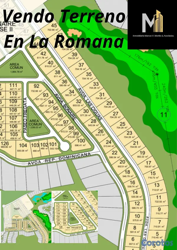 solares y terrenos - Vendo Solares Bonaire en Playa Nueva Romana 6