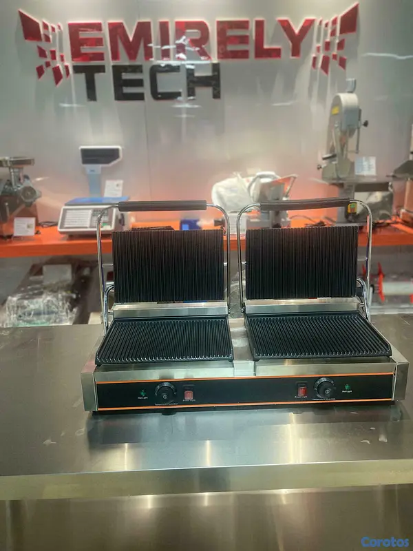 equipos profesionales - Tostadora parrilla grill doble electrica 2