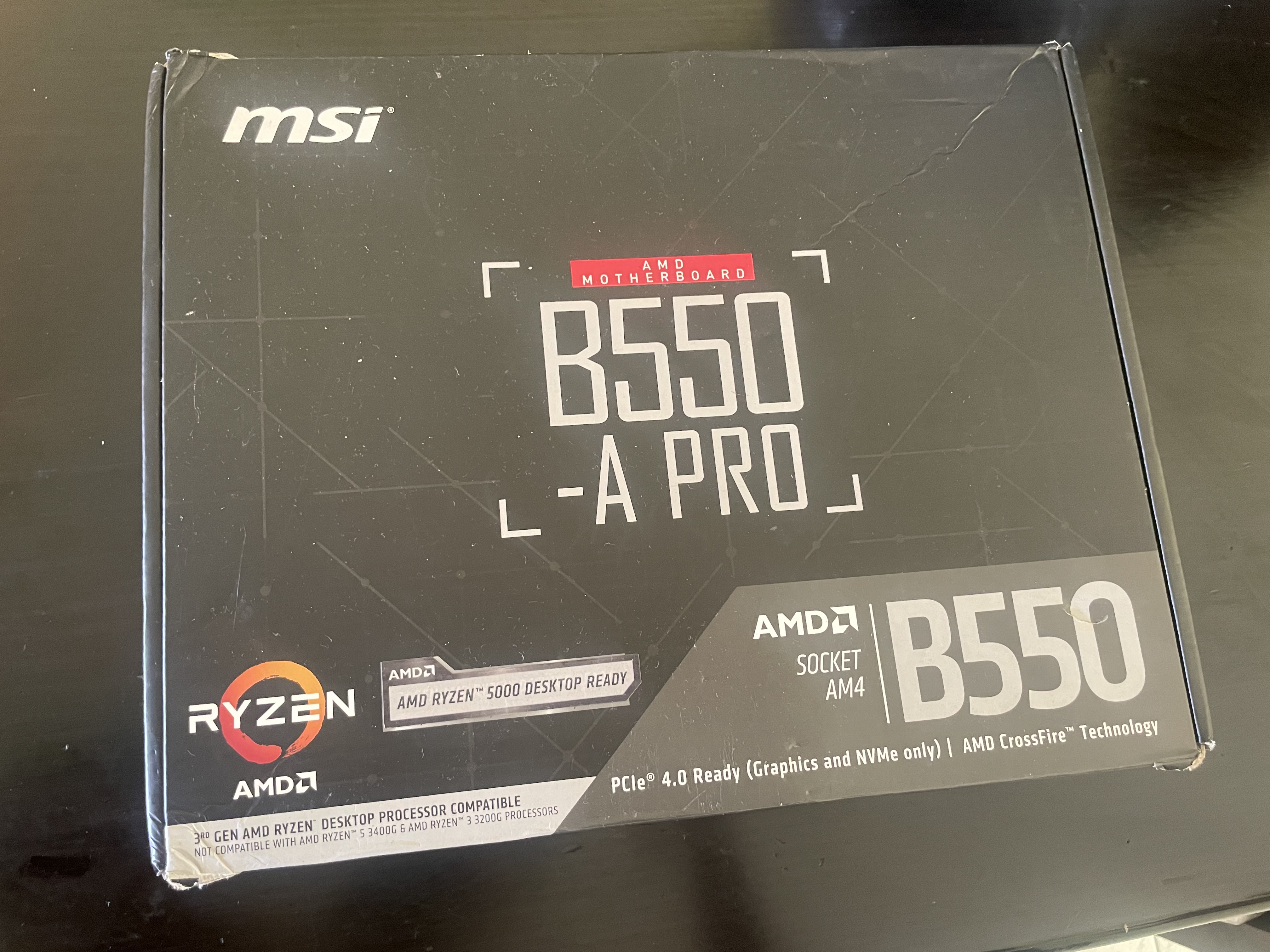 computadoras y laptops - Se vende motherboard B550 A PRO  0