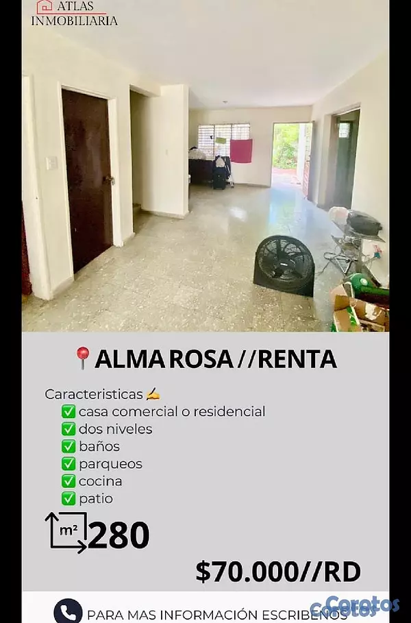 casas - se alquila casa 2