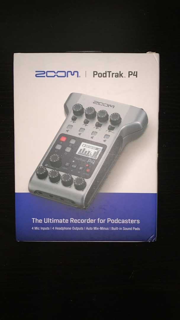 camaras y audio - Zoom PodTrak P4 Grabadora Portátil + Lavalier