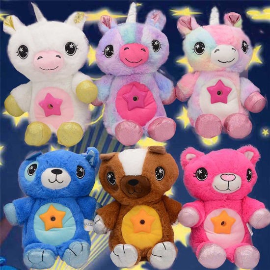 juguetes - Peluches Star Belly Dream Lites Luz Nocturna Varios Modelos Reflector  3