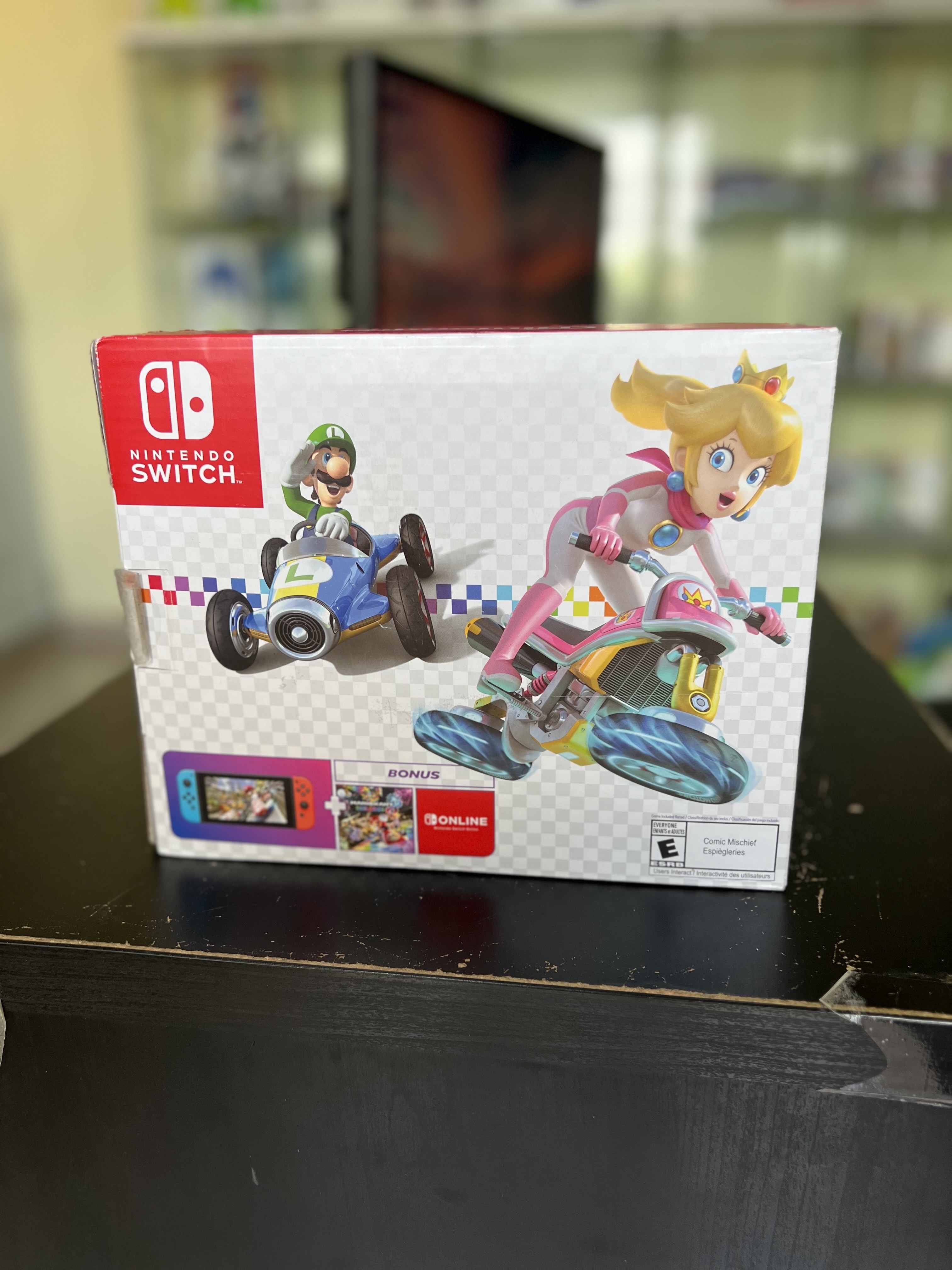 consolas y videojuegos - consola Nintendo switch v2 versión Mario kart  2