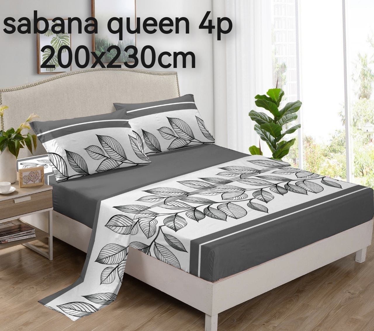 muebles y colchones - juego de sabana 4 piezas 
para cama de 60  2