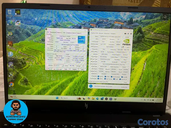 computadoras y laptops - Laptop Gaming Acer Nitro aANV15-51, i5 13th, 32GB  9