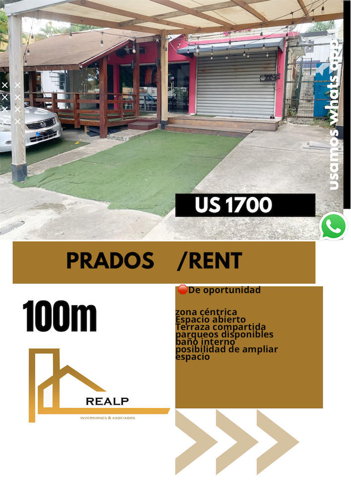oficinas y locales comerciales - Local en primer nivel con terraza   0