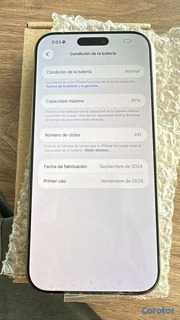 celulares y tabletas - iPhone 16 Pro Max 256GB desbloqueado de fábrica  2