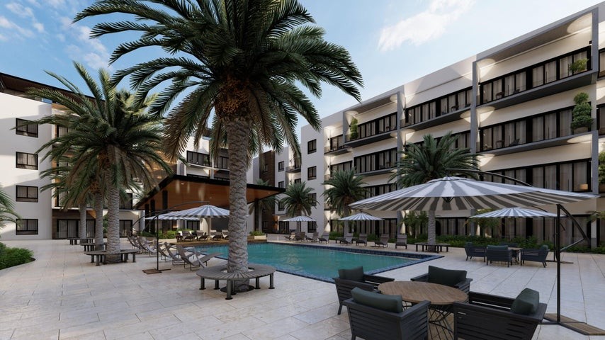 apartamentos - Proyecto en venta Punta Cana #23-1101 dos dormitorios, ascensor, seguridad.
 7