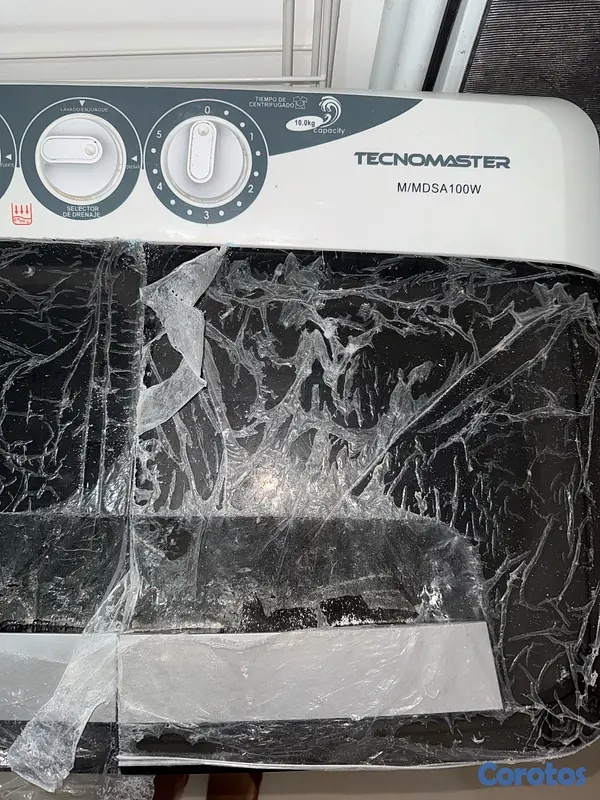 electrodomesticos - lavadora casi nueva con su plástico se usó muy poco m compré otra x eso la vendo 2