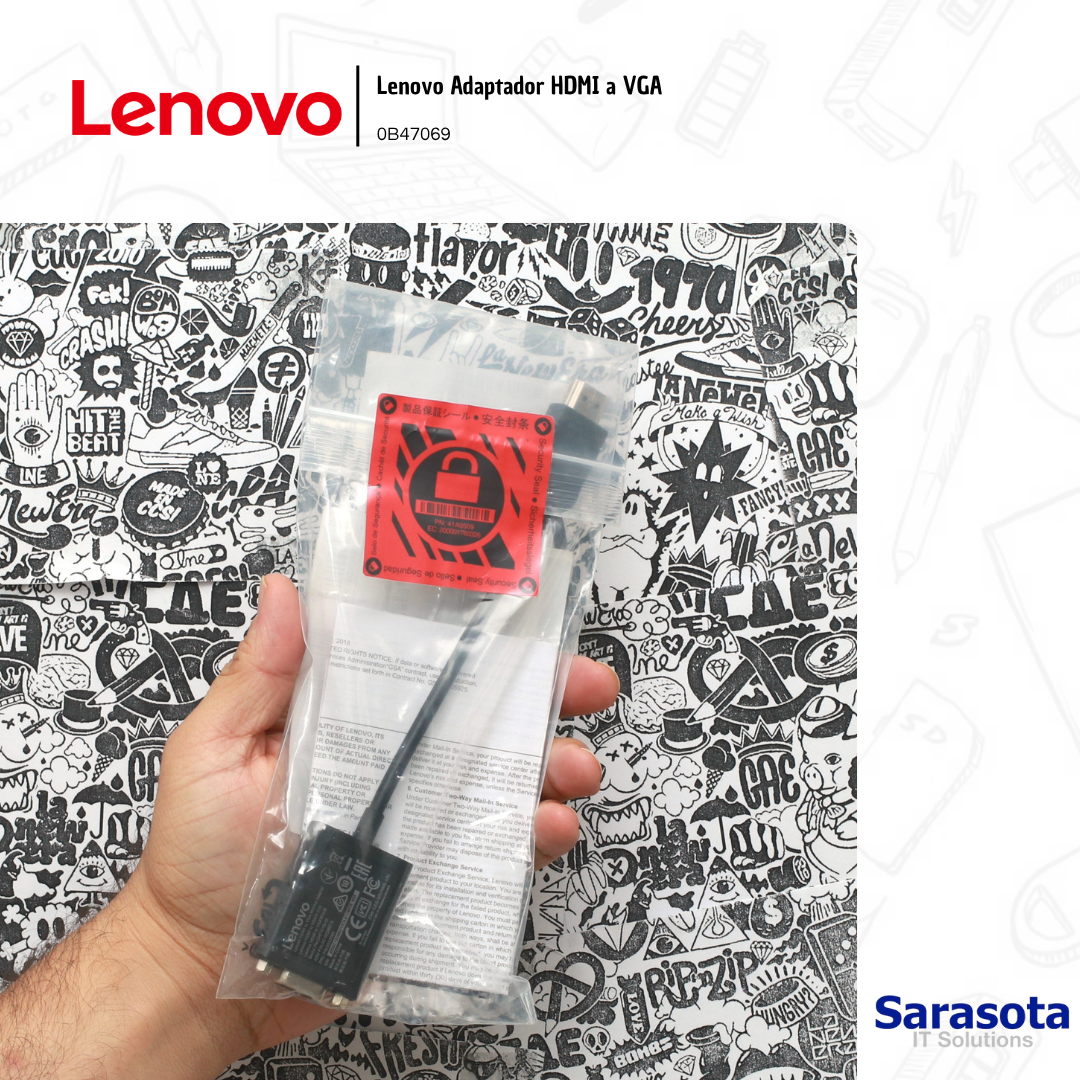 accesorios para electronica - Lenovo Adaptador HDMI a VGA 0B47069  0