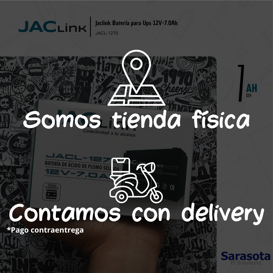 accesorios para electronica - Jaclink Batería para Ups 12V-7.0Ah 2
