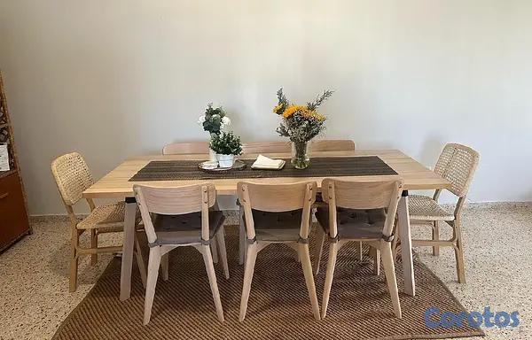 muebles y colchones - Mesa comedor 8 sillas IKEA 3