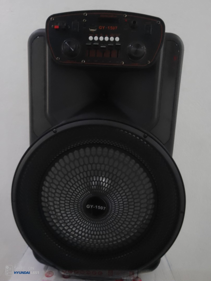 camaras y audio - BOCINA DE 15" SUPER BASS GY-1507 2
