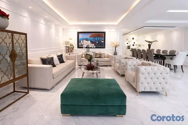 casas - vendo casa de lujo Arroyo hondo viejo 5 habitaciones con baño marquesina  7