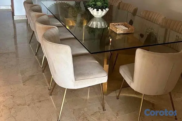 muebles y colchones - 10 sillas de comedor  2