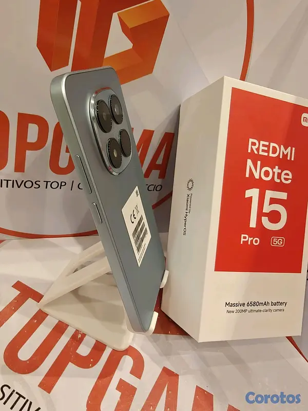 celulares y tabletas - REDMI NOTE 15 PRO 5G, 8GB RAM 256GB ROM 4