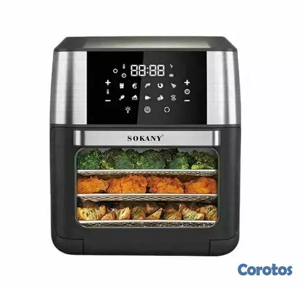 cocina - Freidora de aire 12 litros digital tipo horno 8029 2