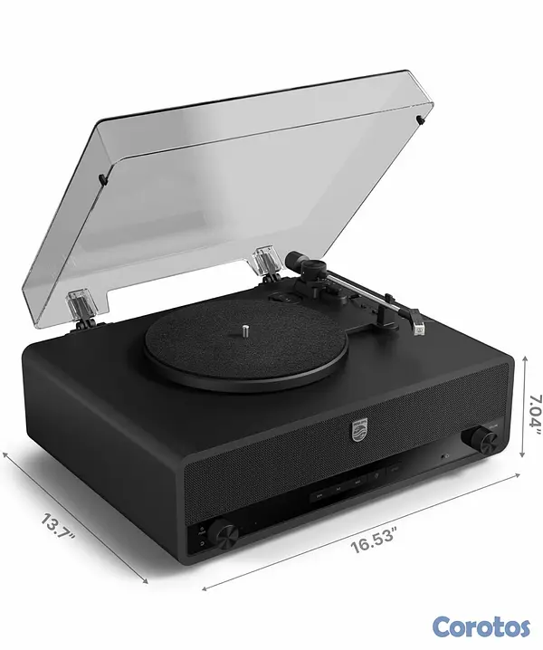 electrodomesticos - toca discos de vinilos philips 3