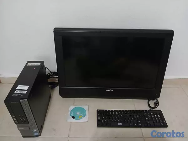 computadoras y laptops - VENDO CPU CON MONITOR, TECLADO Y ANTENA WIFI USA. 4